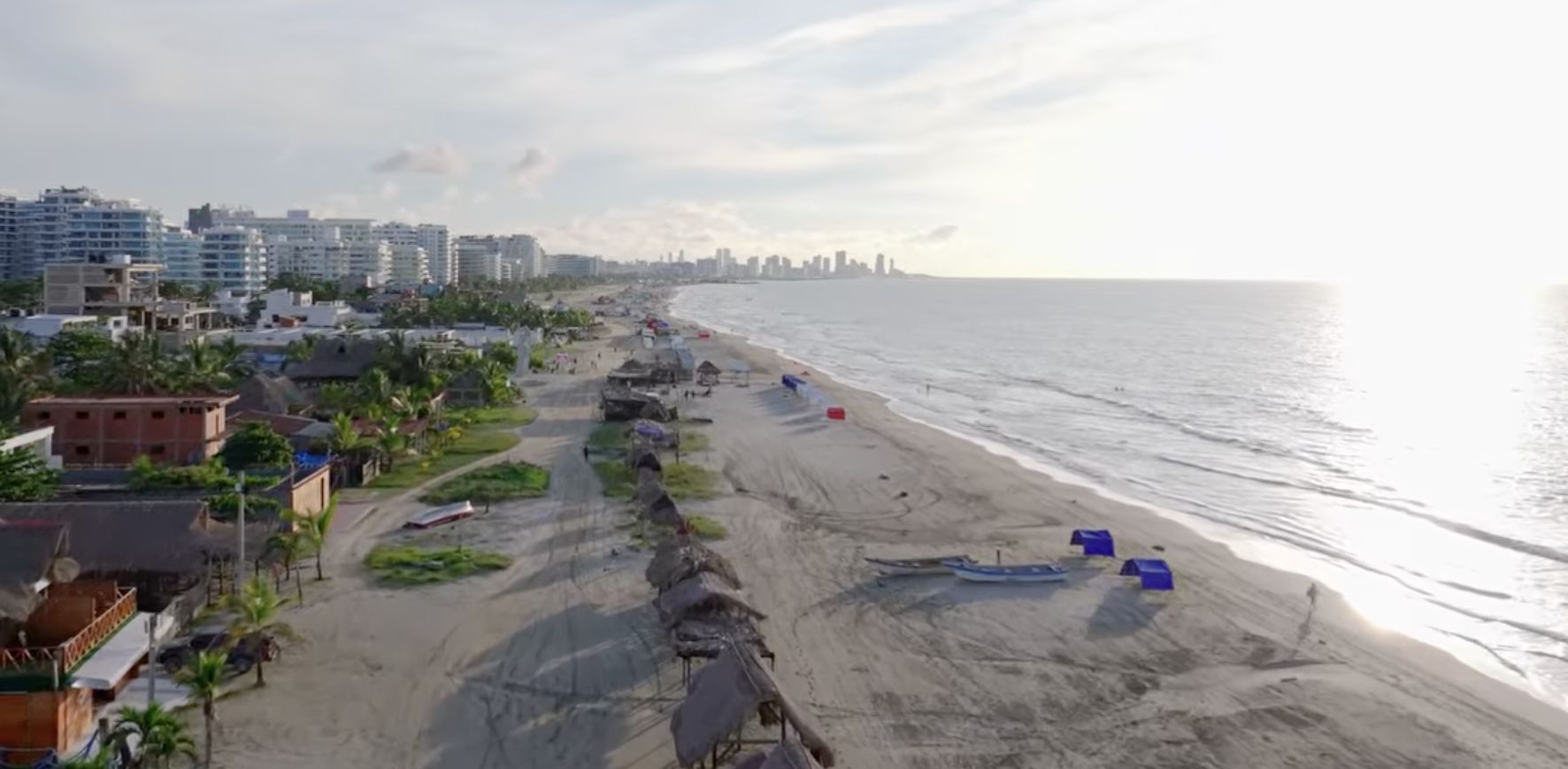 La Boquilla - spot de surf en Bolívar